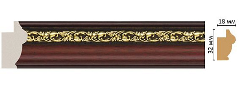 картинка 534-52 багет <32*18> DECOMASTER(2,4м)(48шт) от магазина