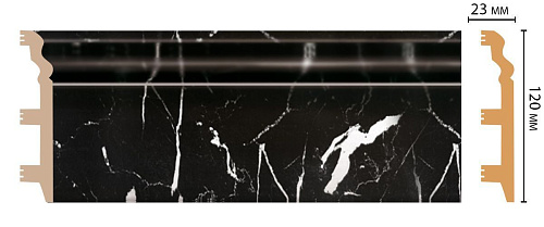 картинка D233-78 плинтус DECOMASTER <120*23>(8шт) от магазина