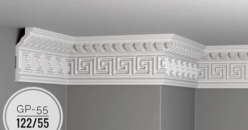 картинка Плинтус потолочный GP-55 <122*45> от магазина