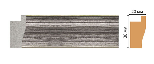 картинка FM3-1 багет <38*20> DECOMASTER(38шт) от магазина