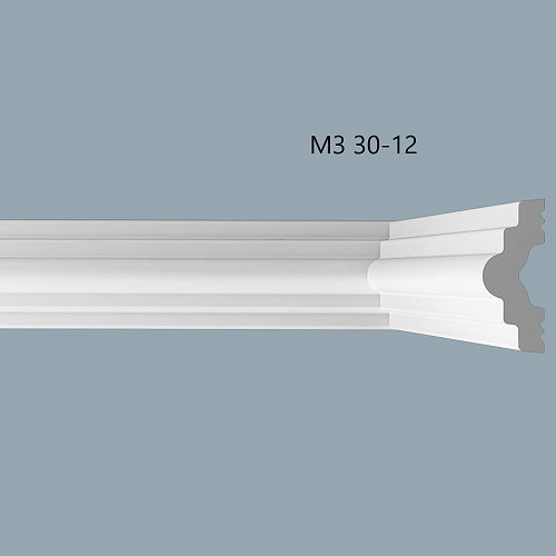 картинка Молдинг XPS POLYMER M 3 30/12 <30*12> от магазина