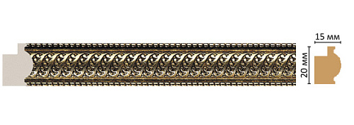 картинка 583-28 багет <20*15> DECOMASTER(63шт) от магазина