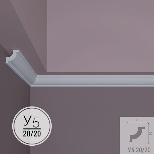 картинка Угол XPS POLYMER У 5 <20*20> от магазина