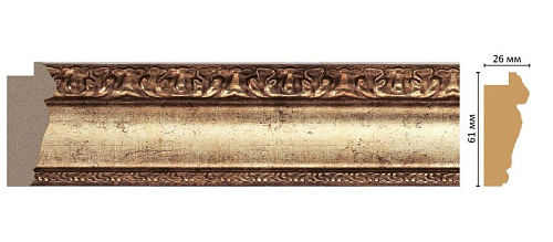 картинка 304-126 багет <61*26> DECOMASTER(24шт) от магазина