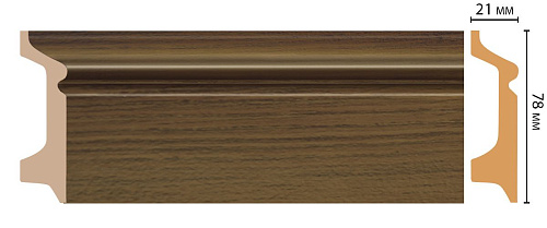 картинка D122-88 плинтус напольн.DECOMASTER <78*21>(16шт) от магазина