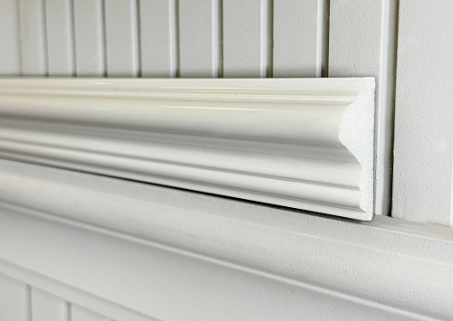 картинка Молдинг Меандр 1642-01 Белый глянцевый  2,5м от магазина