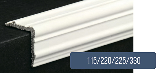 картинка  Угол №115 белый ПВХ 15*15*2,7м от магазина