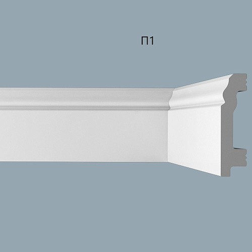 картинка Плинтус XPS POLYMER П 1  60/15 <60*15>(27шт) от магазина