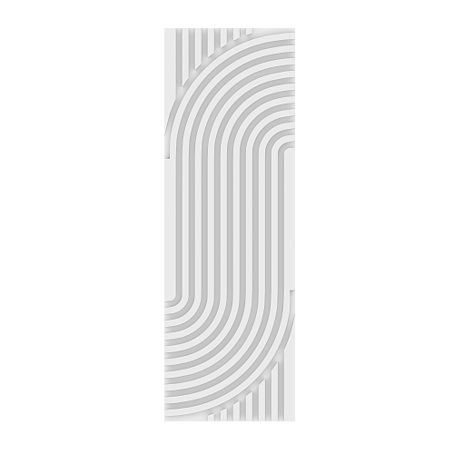картинка Композитная декоративная панель Decoplume Wave 5 (295*99*10мм) от магазина