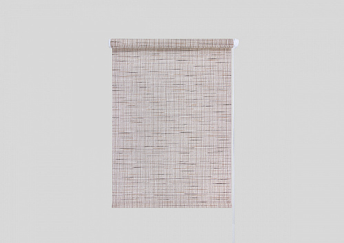 картинка Мини Ролета Меланж 66*175 беж от магазина