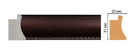 картинка FM7-1 багет <31*20> DECOMASTER(54шт) от магазина