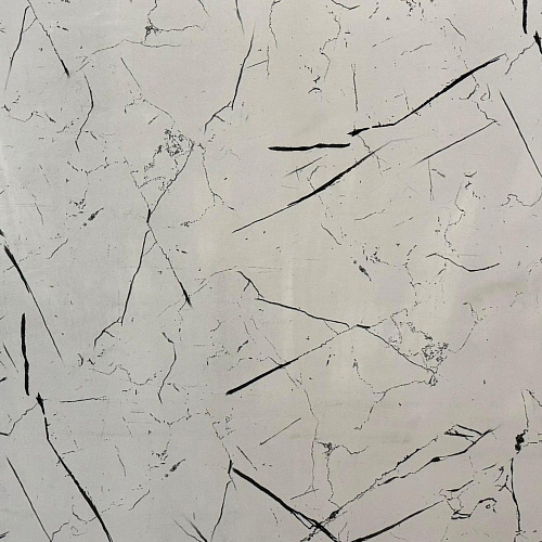 картинка Гибкий мрамор Каррара-107 с двойным лаком 2,5мм 1,2м*2,8м DUROFLEX от магазина