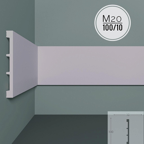 картинка Молдинг XPS POLYMER M 20 100/10  <100*10> от магазина