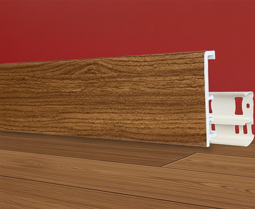 картинка Плинтус Декор С08-1 бук темный 100мм 2,5м от магазина