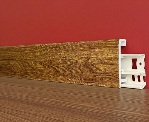 картинка Плинтус Декор С06-1 дуб эриус 80мм 2,5м от магазина