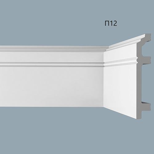 картинка Плинтус XPS POLYMER П 12 120/20  <120*20>(12шт) от магазина