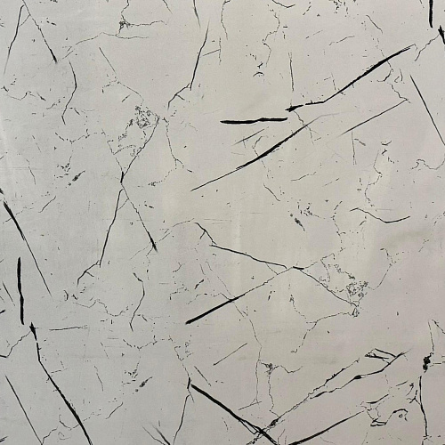 картинка Гибкий мрамор Каррара-107 с двойным лаком 2,5мм 1,2м*2,8м DUROFLEX от магазина