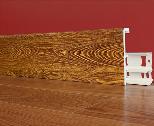 картинка Плинтус Декор С08-1 дуб эриус 100мм 2,5м от магазина