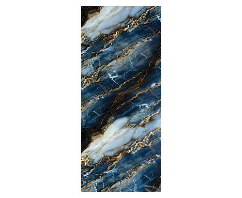 картинка Гибкий мрамор Каррара-130 с двойным лаком 2,5мм 1,2м*2,8м DUROFLEX от магазина