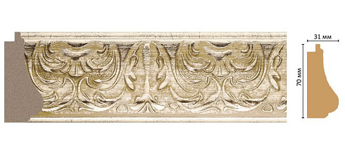 картинка 566-1224 багет <70*31> DECOMASTER(15шт) от магазина