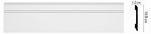 картинка D105 Плинтус DECOMASTER<108*12>(18шт) от магазина