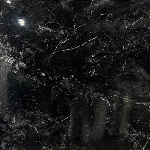 картинка Гибкий мрамор Каррара-117 с двойным лаком 2,5мм 1,2м*2,8м DUROFLEX от магазина