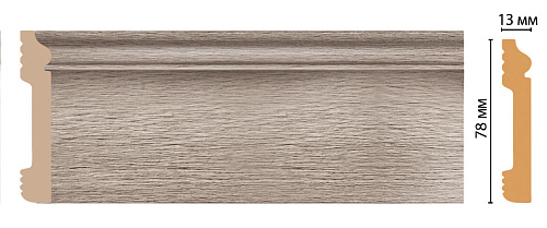 картинка D005-77 плинтус напольн.DECOMASTER <78*13> от магазина