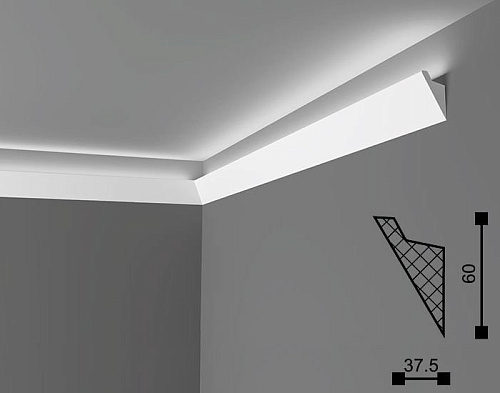 картинка IL4 потолочный плинтус под освещение Wallstyl<60*37.5> от магазина