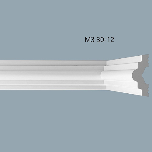 картинка Молдинг XPS POLYMER M 3 30/12 <30*12>(50шт) от магазина