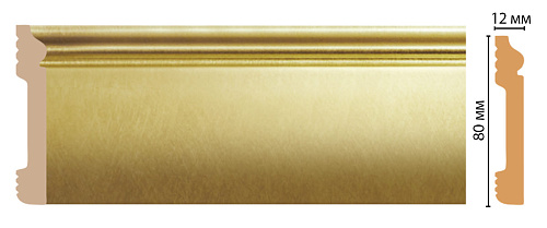 картинка D005-374 плинтус напольн.DECOMASTER <80*12>(26шт) от магазина