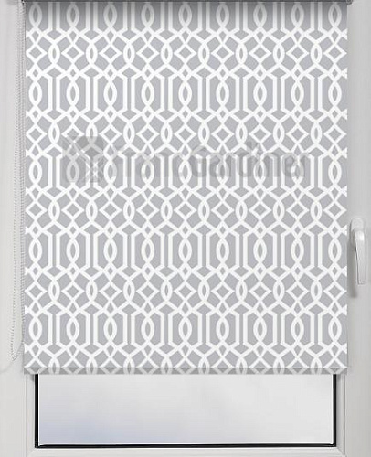 картинка Штора рулонная Print 70*160см мактрэл серый от магазина