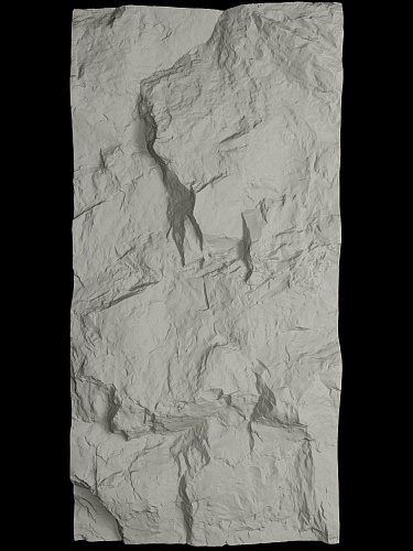 картинка Панель стеновая 3D Скала С005-3 Светло-серый <1200*600*50>DecoLite от магазина