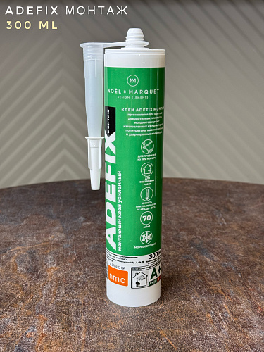 картинка Клей Adefix монтаж акриловый белый 300мл от магазина