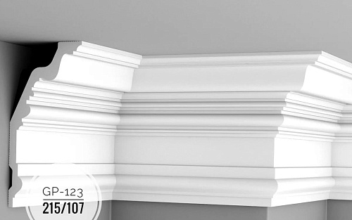 картинка Плинтус потолочный  GP-123 <215*107> от магазина