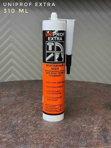 картинка Монтажный клей  Uniprof Extra 310мл-0,4кг от магазина