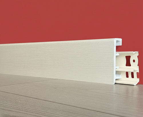 картинка Плинтус Декор С06-1 дуб беленый 80мм 2,5м от магазина