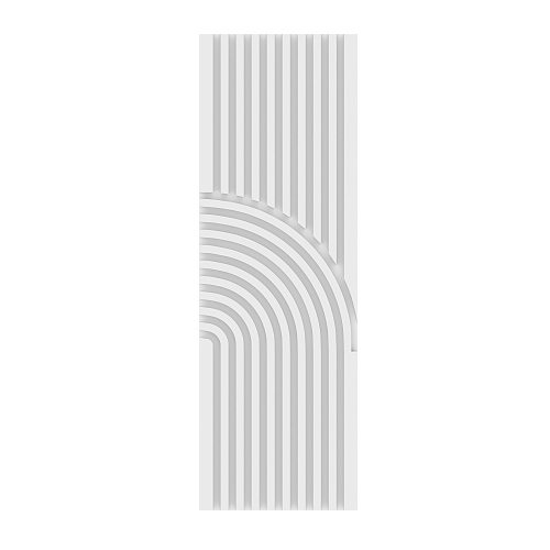 картинка Композитная декоративная панель Decoplume Wave 8 (295*99*10мм) от магазина