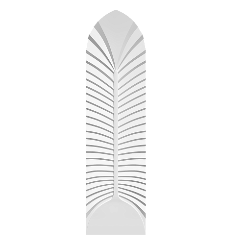 картинка Композитная декоративная панель Decoplume Prime 3 серия Plume(295*99*10мм) от магазина