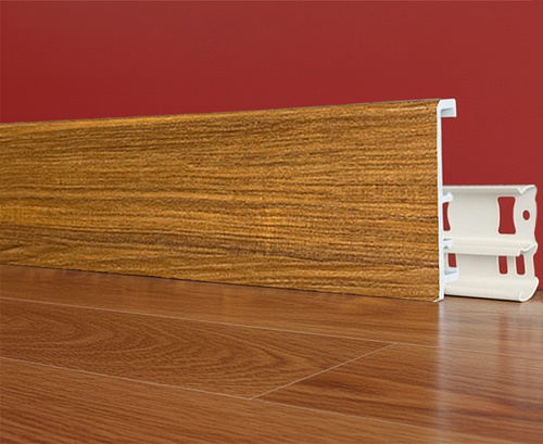 картинка Плинтус Декор С08-1 клен канадский 100мм 2,5м от магазина