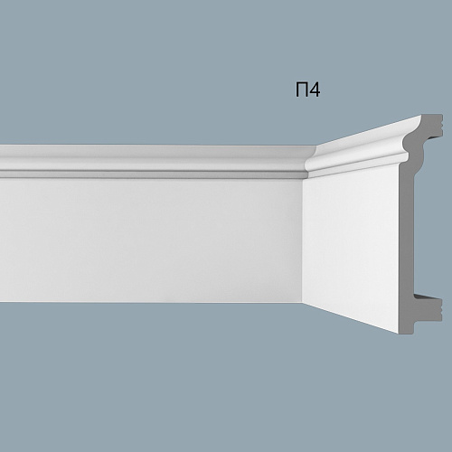 картинка Плинтус XPS POLYMER П 4 100/20  <100*20>(12шт) от магазина