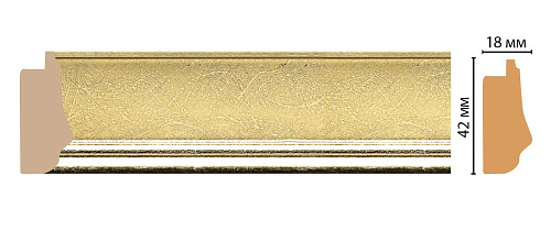картинка 477-1243 багет  <42*18> DECOMASTER(40шт) от магазина
