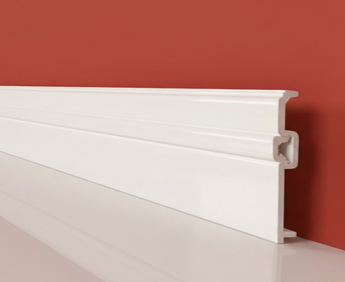 картинка Плинтус Декор С05-1 жемчуг **100мм 2,4м от магазина