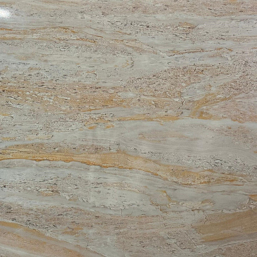 картинка Гибкий мрамор Каррара-121 с двойным лаком 2,5мм 1,2м*2,8м DUROFLEX от магазина