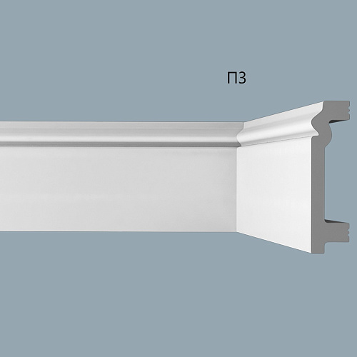 картинка Плинтус XPS POLYMER П 3 80/20 <80*20> от магазина