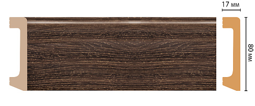 картинка D235-81 плинтус DECOMASTER <80*17>(20шт) от магазина