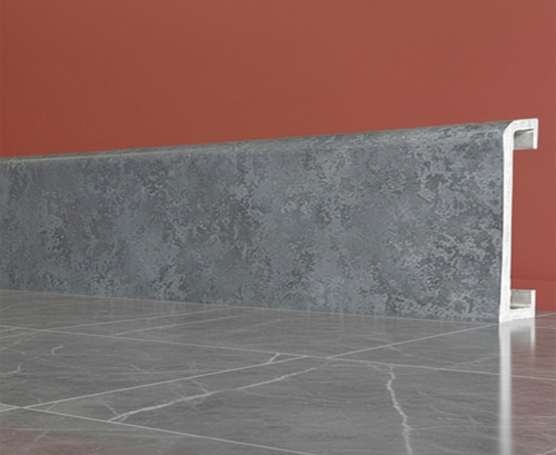 картинка Плинтус - Наличник Декор С04-1 бетон 70*17*2400 мм от магазина