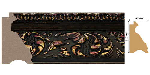 картинка S16-966 багет <112*67> DECOMASTER(4шт) от магазина