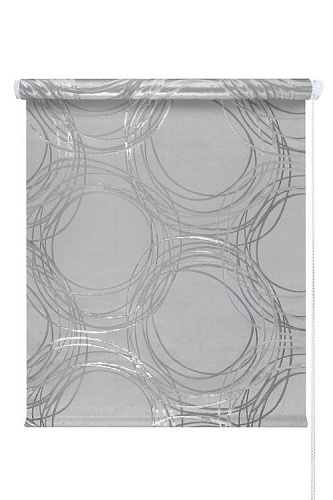 картинка Мини Ролета Галактика 42,5*175 серый от магазина