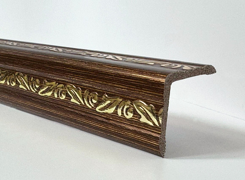 картинка  Уголок ПВХ Д03 №256 золото 30*30*2,7м от магазина