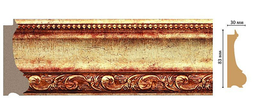 картинка 516-126 багет <83*30> DECOMASTER(10шт) от магазина